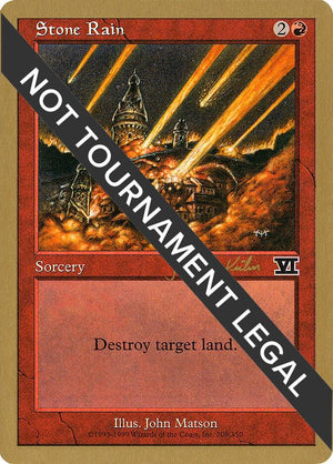 Stone Rain - 2000 Janosch Kuhn (6ED) [World Championship Decks]