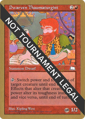 Dwarven Thaumaturgist - 1998 Ben Rubin (WTH) (SB) [World Championship Decks]