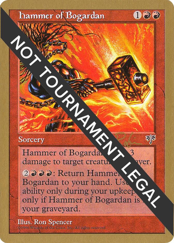 Hammer of Bogardan - 1998 Ben Rubin (MIR) [World Championship Decks]