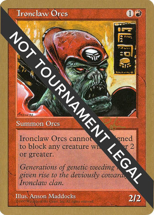 Ironclaw Orcs - 1998 Ben Rubin (5ED) [World Championship Decks]