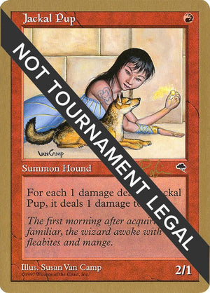 Jackal Pup - 1998 Ben Rubin (TMP) [World Championship Decks]