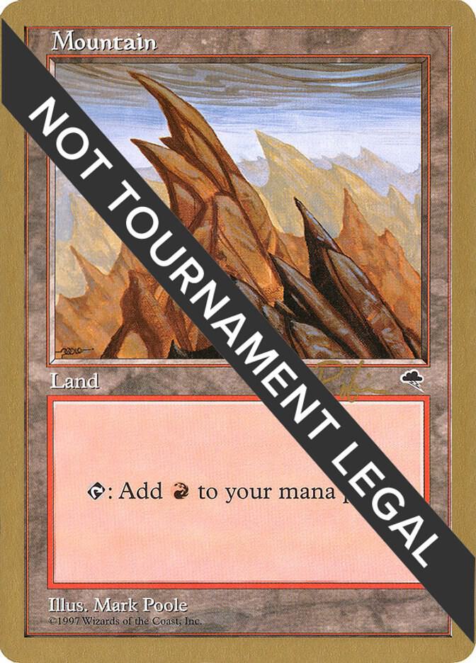 Mountain (Left) - 1998 Ben Rubin (TMP) [World Championship Decks]