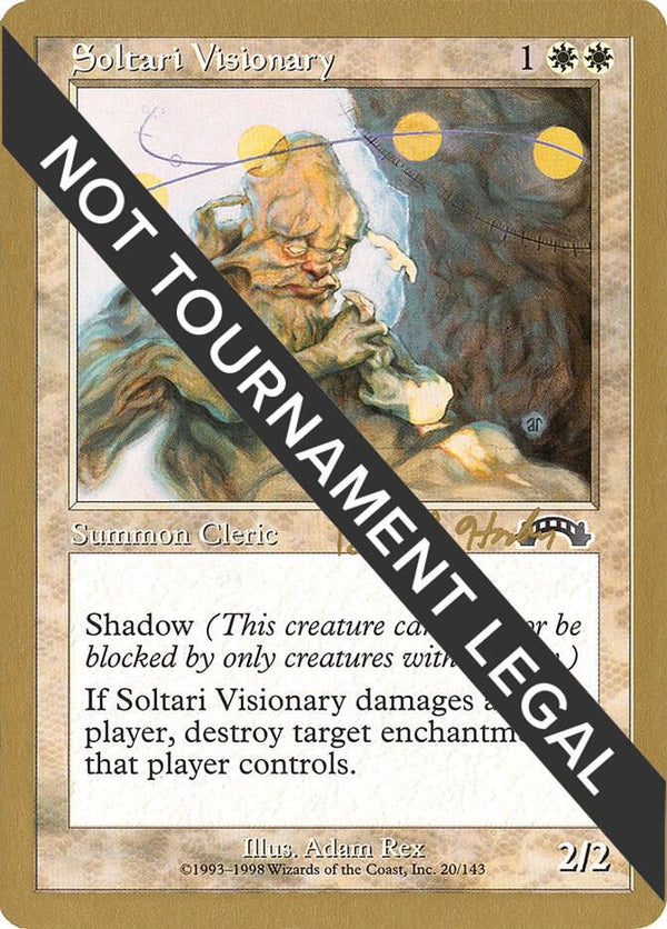 Soltari Visionary - 1998 Brian Hacker (EXO) [World Championship Decks]