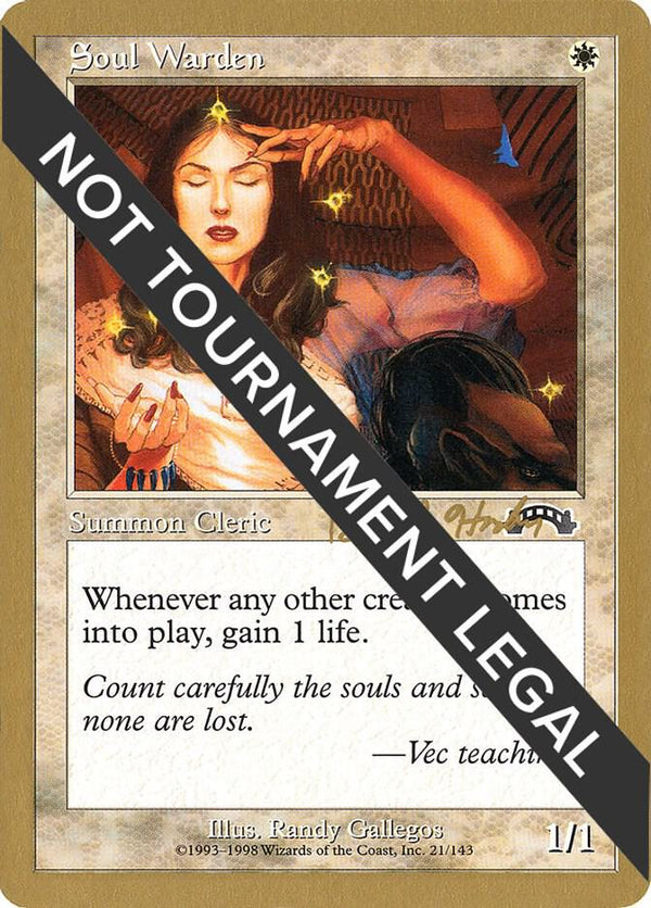 Soul Warden - 1998 Brian Hacker (EXO) [World Championship Decks]