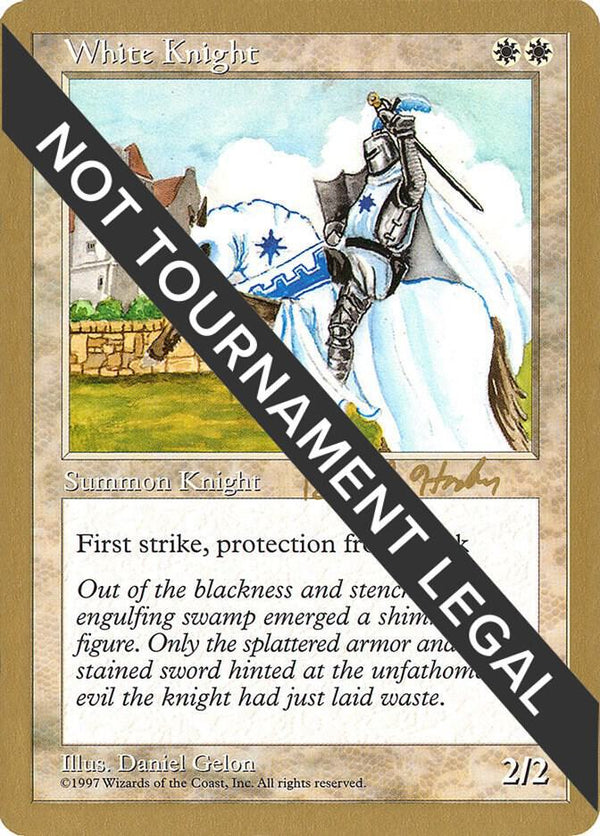 White Knight - 1998 Brian Hacker (5ED) [World Championship Decks]