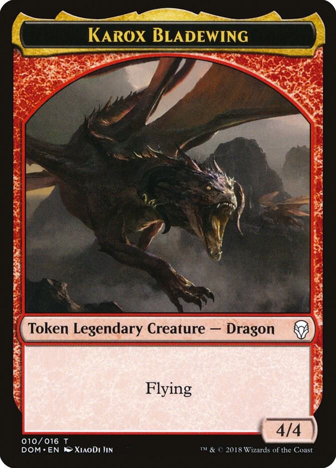 Karox Bladewing Token (10) [Dominaria]