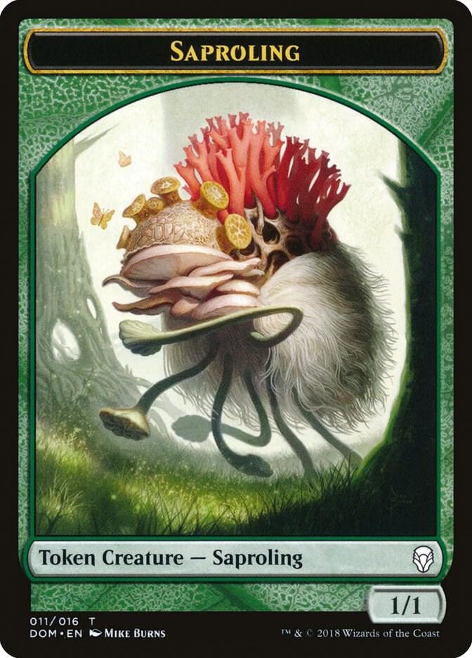 Saproling Token (011) [Dominaria]