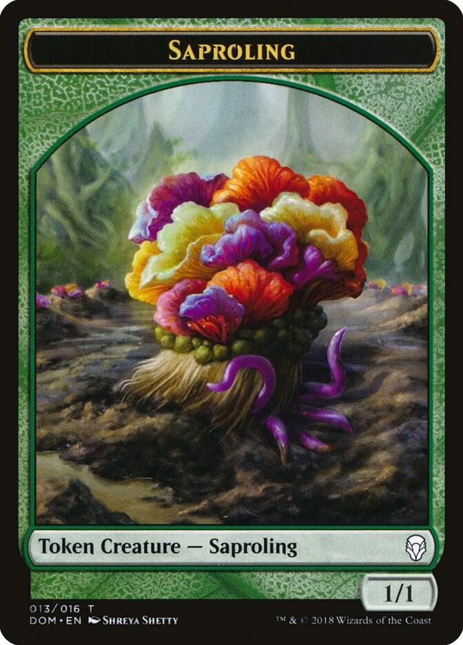 Saproling Token (013) [Dominaria]