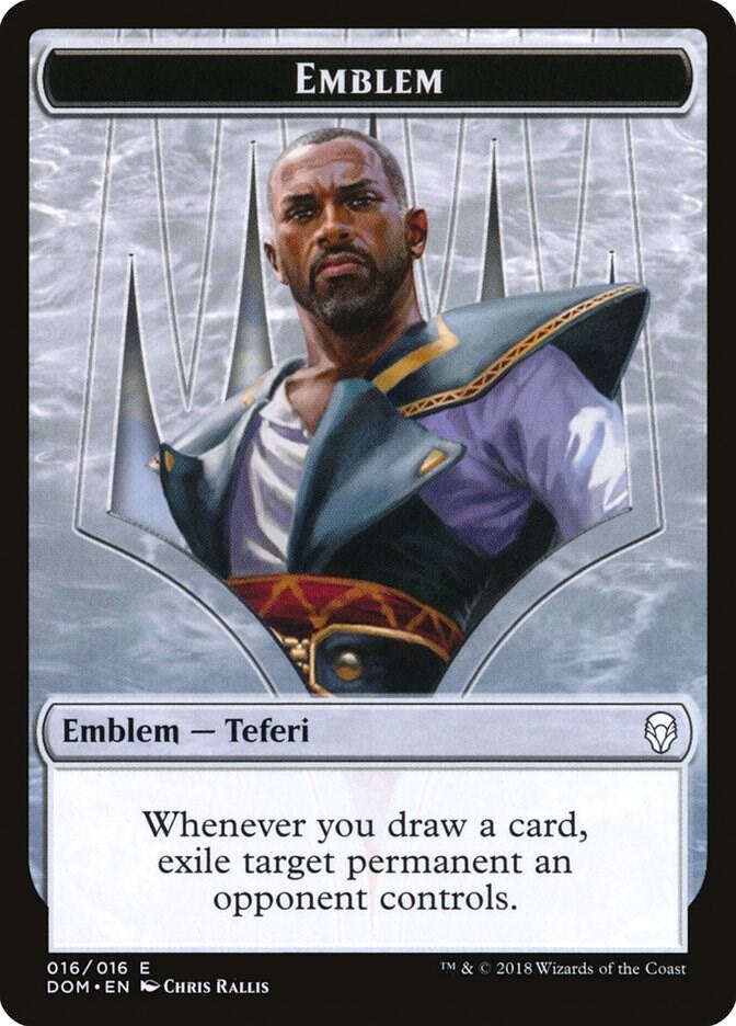 Emblem - Teferi, Hero of Dominaria (16) [Dominaria]