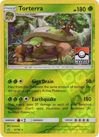 Torterra - 9/156 (Pokemon League) (009/156) [League and Championship Cards]