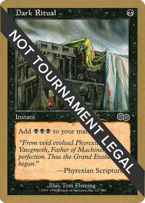 Dark Ritual - 1999 Jakub Slemr (USG) [World Championship Decks]