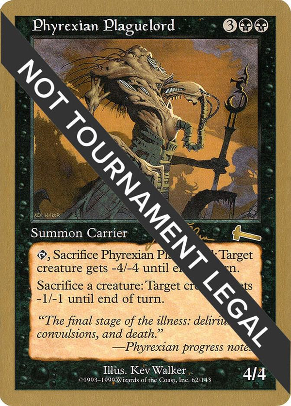 Phyrexian Plaguelord - 1999 Jakub Slemr (ULG) [World Championship Decks]