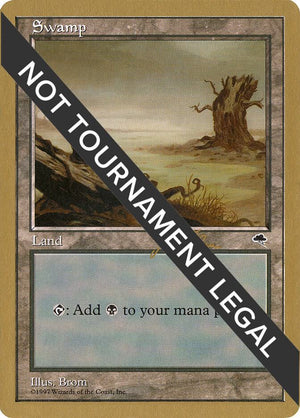 Swamp (Horizontal Log) - 1999 Jakub Slemr (TMP) [World Championship Decks]