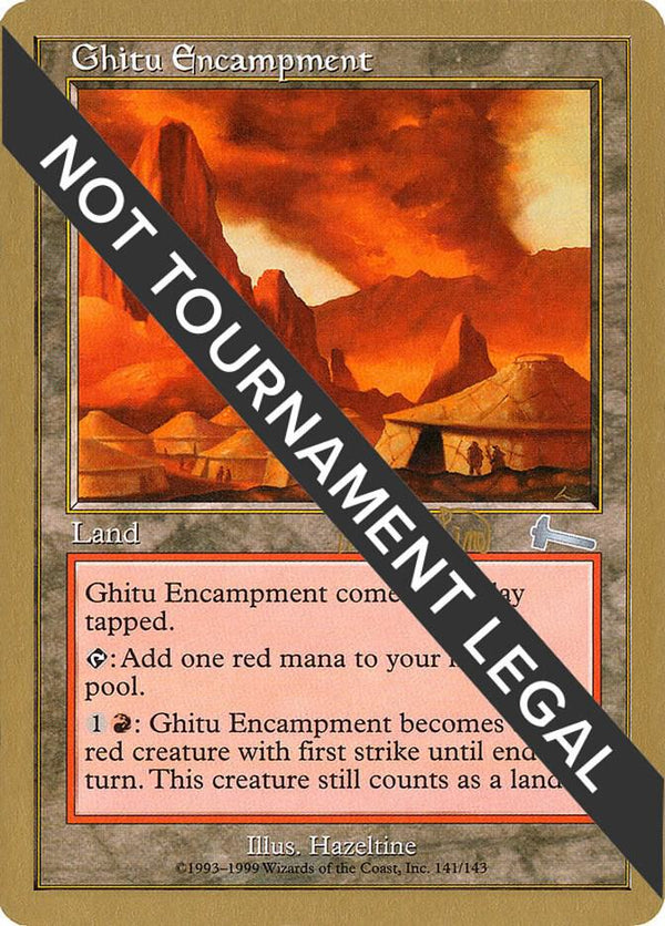 Ghitu Encampment - 1999 Mark Le Pine (ULG) [World Championship Decks]