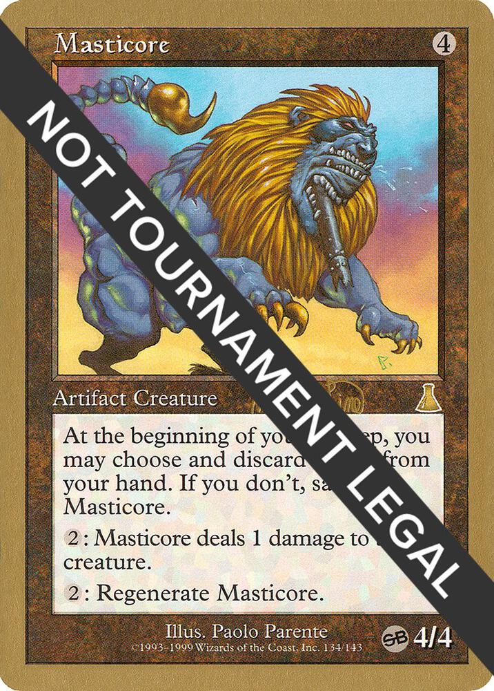 Masticore - 1999 Mark Le Pine (UDS) (SB) [World Championship Decks]