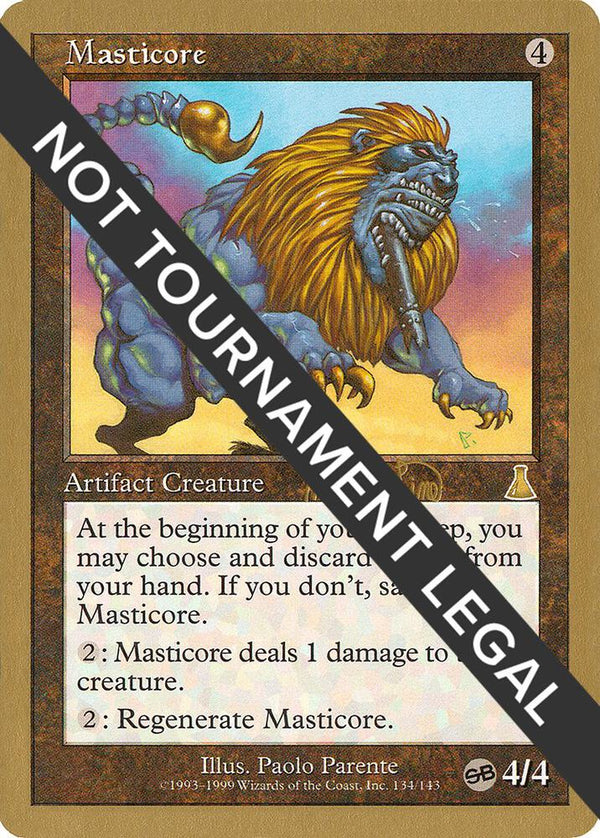 Masticore - 1999 Mark Le Pine (UDS) (SB) [World Championship Decks]