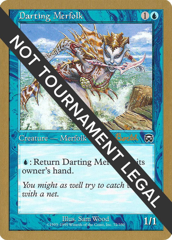 Darting Merfolk - 2001 Alex Borteh (MMQ) [World Championship Decks]