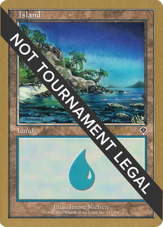 Island (337) - 2001 Alex Borteh (INV) [World Championship Decks]