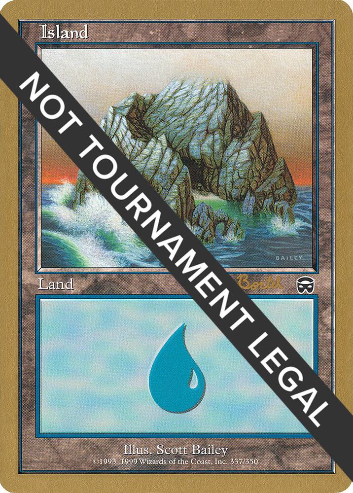 Island (337) - 2001 Alex Borteh (MMQ) [World Championship Decks]