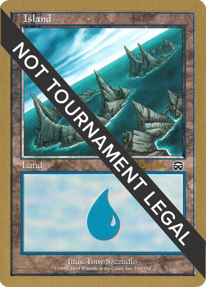 Island (338) - 2001 Alex Borteh (MMQ) [World Championship Decks]