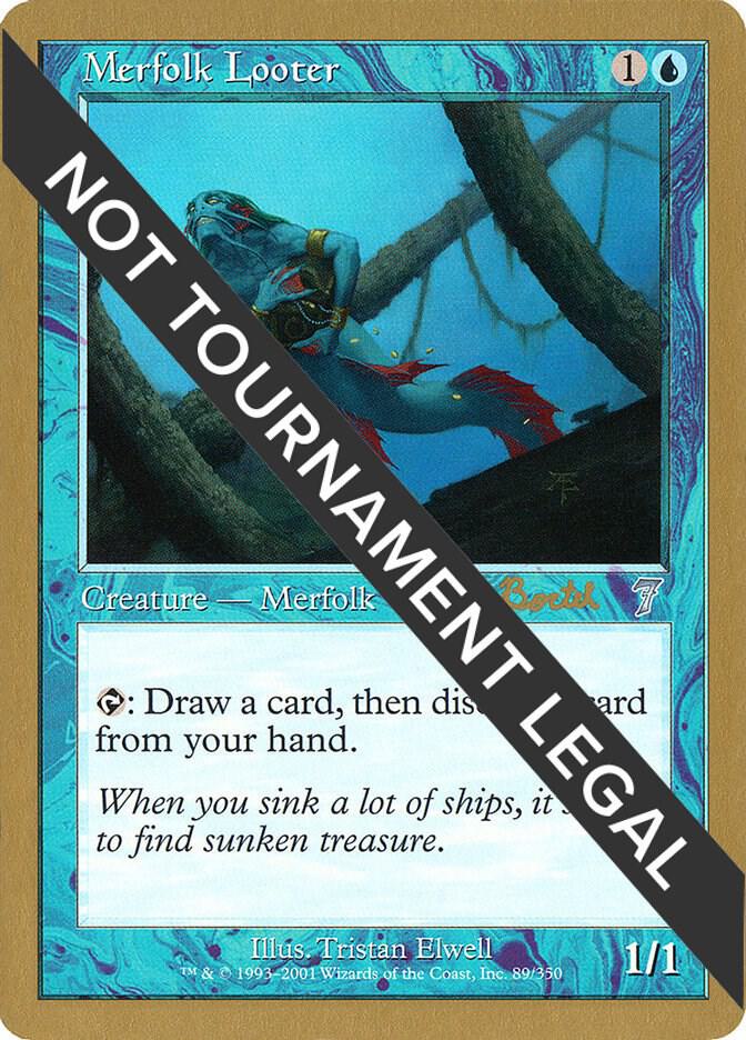 Merfolk Looter - 2001 Alex Borteh (7ED) [World Championship Decks]