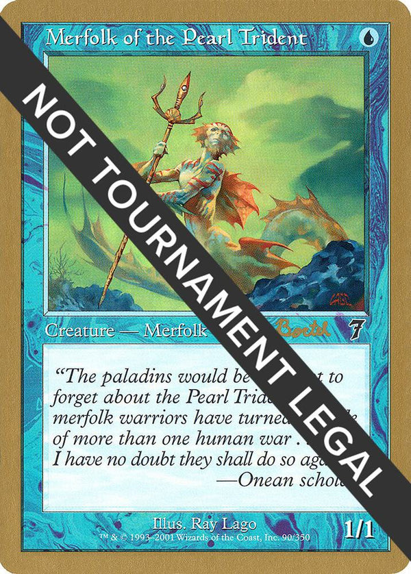 Merfolk of the Pearl Trident - 2001 Alex Borteh (7ED) [World Championship Decks]