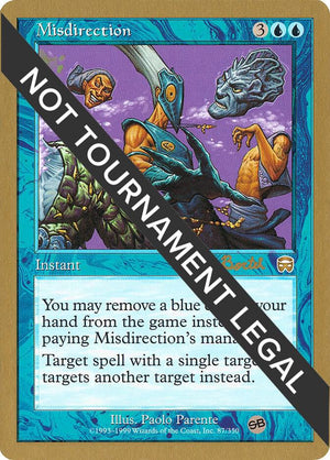 Misdirection - 2001 Alex Borteh (MMQ) (SB) [World Championship Decks]