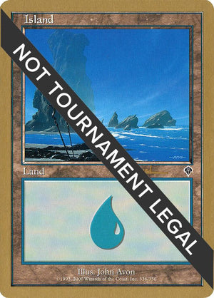 Island (336) - 2001 Antoine Ruel (INV) [World Championship Decks]