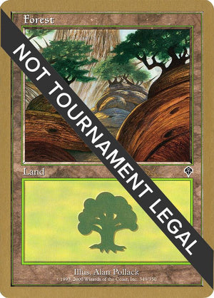 Forest (349) - 2001 Jan Tomcani (INV) [World Championship Decks]