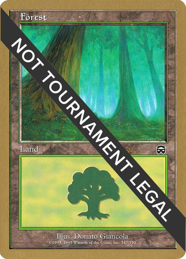 Forest (347) - 2001 Jan Tomcani (MMQ) [World Championship Decks]