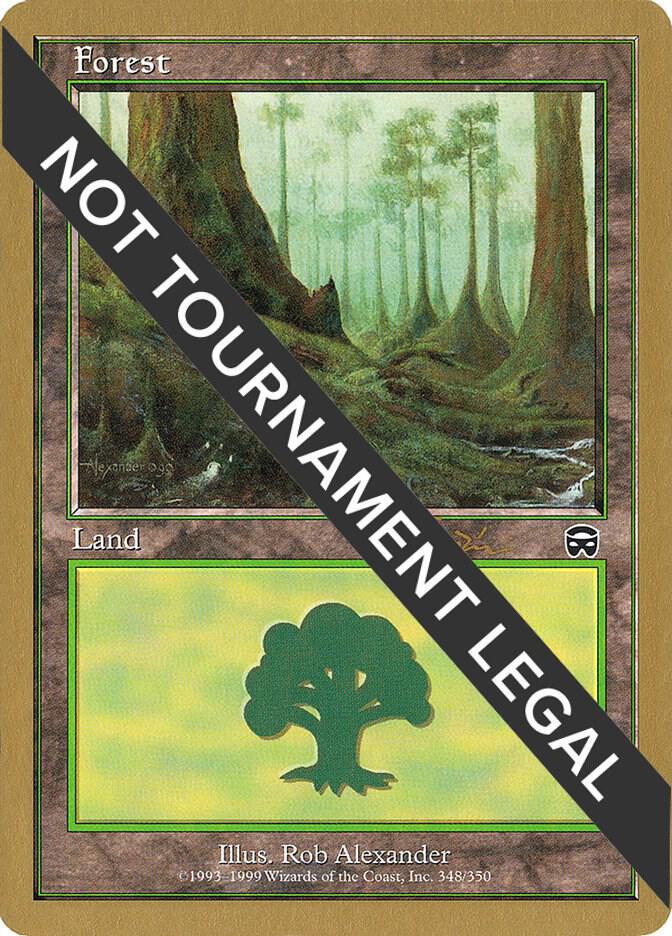 Forest (348) - 2001 Jan Tomcani (MMQ) [World Championship Decks]