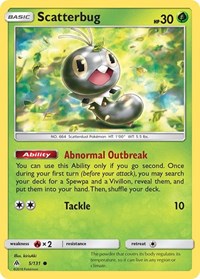 Scatterbug (5) (5/131) [SM Forbidden Light]