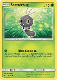 Scatterbug (6) (6/131) [SM Forbidden Light]