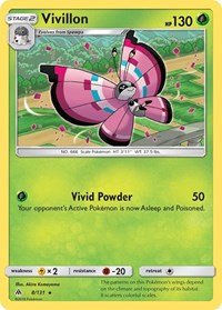 Vivillon (8/131) [SM Forbidden Light]
