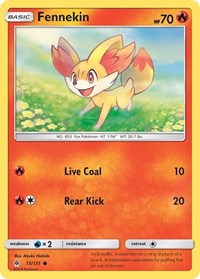 Fennekin (15) (15/131) [SM Forbidden Light]