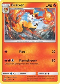 Braixen (16/131) [SM Forbidden Light]