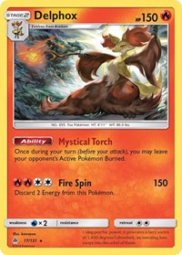 Delphox (17/131) [SM Forbidden Light]
