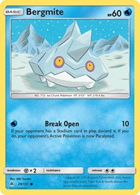 Bergmite (29/131) [SM Forbidden Light]