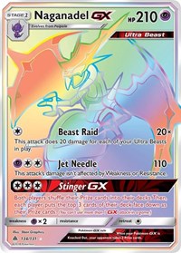 Naganadel GX (Secret) (134/131) [SM Forbidden Light]