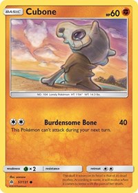 Cubone (57/131) [SM Forbidden Light]