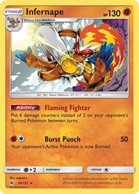 Infernape (59/131) [SM Forbidden Light]