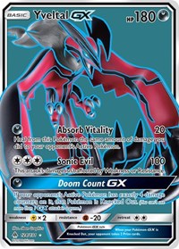 Yveltal GX (Full Art) (124/131) [SM Forbidden Light]