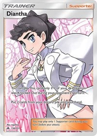 Diantha (Full Art) (130/131) [SM Forbidden Light]