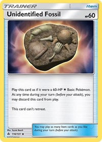 Unidentified Fossil (116/131) [SM Forbidden Light]