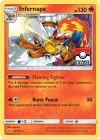 Infernape - 23/156 (Pokemon League) (023/156) [League and Championship Cards]