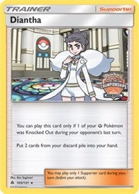 Diantha - 105/131 (Regional Championships) (105/131) [League and Championship Cards]