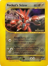 Rocket's Scizor - 4 [Winner] (004/009) [Best of Promos]