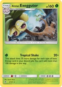 Alolan Exeggutor - 2/131 (SM Forbidden Light) (002/131) [Deck Exclusives]