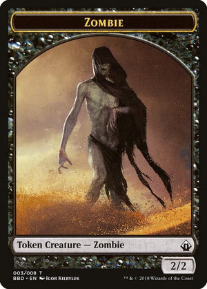 Zombie Token (3) [Battlebond]