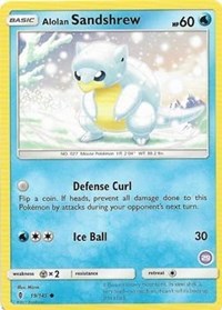 Alolan Sandshrew (29) (19/145) [SM Trainer Kit Alolan Sandslash and Alolan Ninetales]